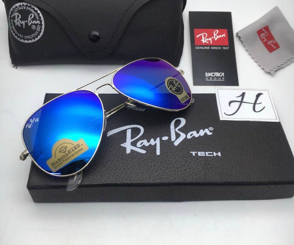 New Arrival Blue & Black 3026 Wayfarer Sunglass For Unisex