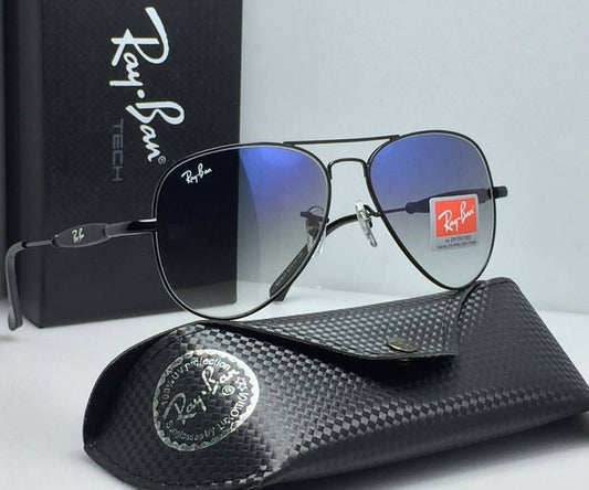 New Stylish Blue Shade & Black 3517 Oval Trendy Hot Favourite Wintage Sunglass For Unisex.