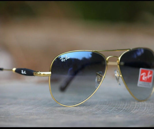 New Stylish Blue Shade & Golden 3517 Oval Trendy Hot Favourite Wintage Sunglass For Unisex.