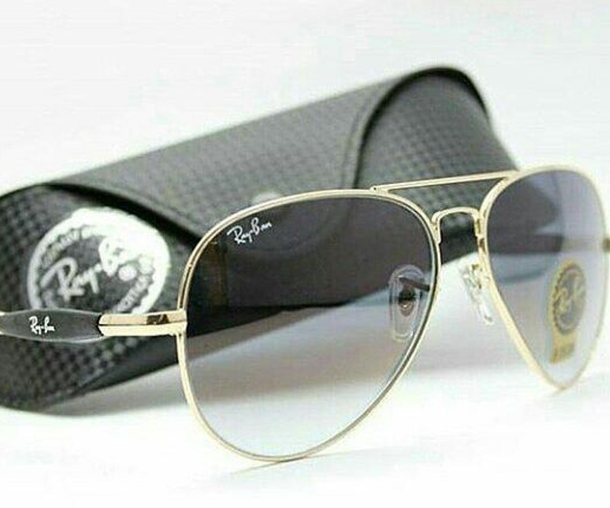 New Design Blue Shade & Gold 3517 Oval Trendy Hot Favorite Sunglass For Men.