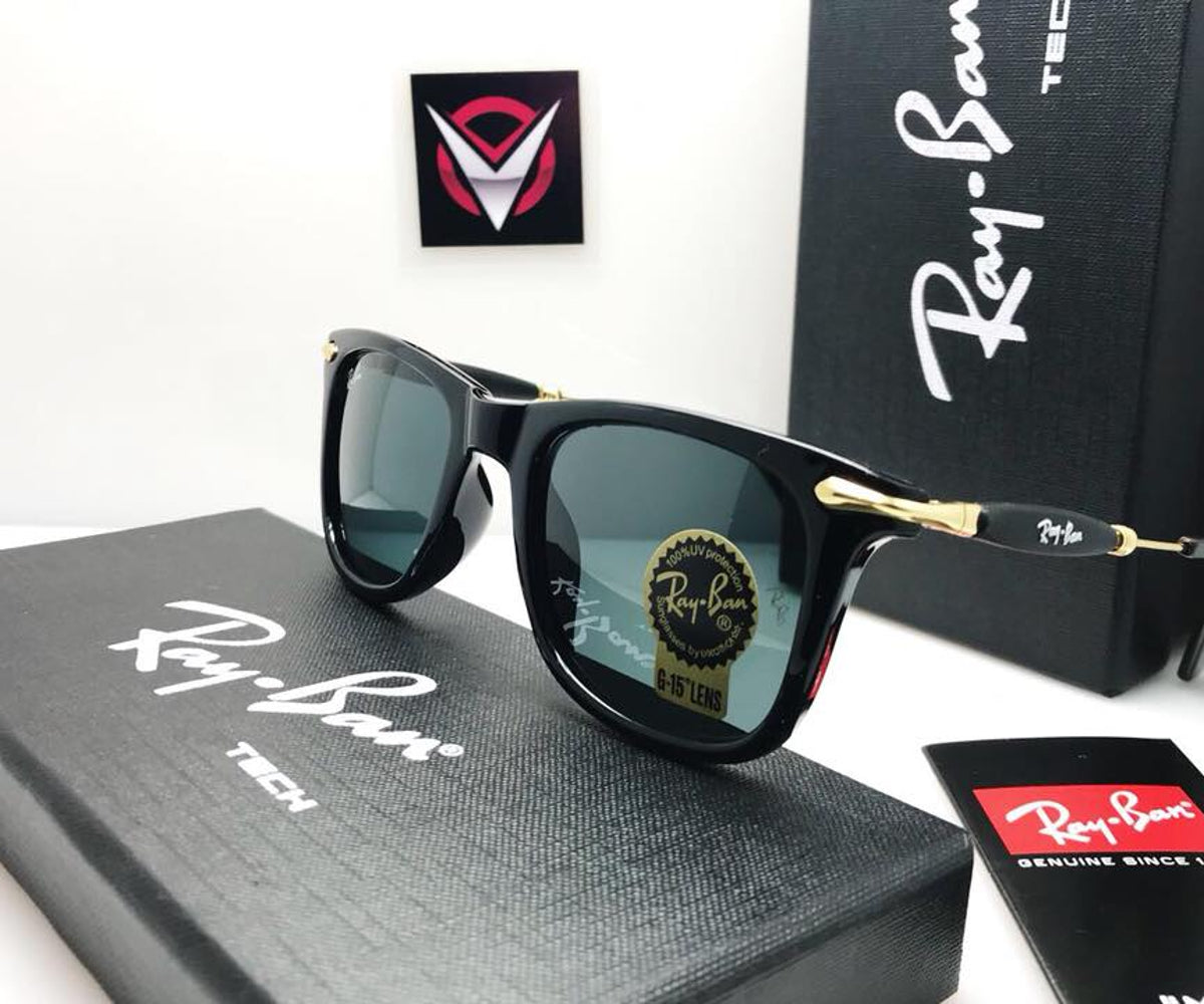 All Season Special New Design Black & Gold 2148 Sunglasses For Unisex.