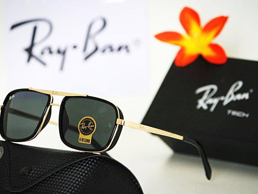 New Stylish Arrival Black & Gold 4413 Sunglasses For Men and Women.