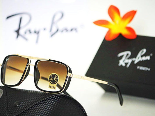 New Stylish Arrival Brown Shade & Gold 4413 Sunglasses For Men and Women.