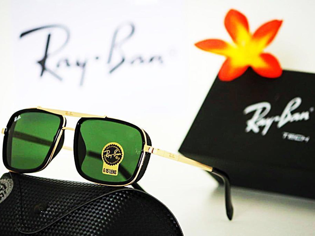 New Stylish Arrival Green & Gold 4413 Sunglasses For Men and Women.