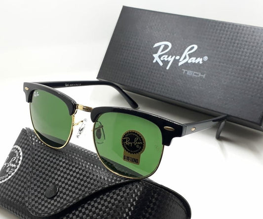 New Unique Design Club-Master Green & Black 3016 Sunglasses For Men and Women.